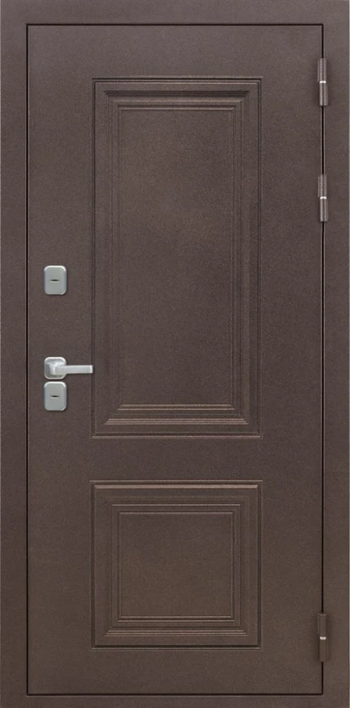 Входная дверь ДвериПРО Д-68 ФЛ-677 (10мм, Белый матовый) DPRO227673 внешняя сторона