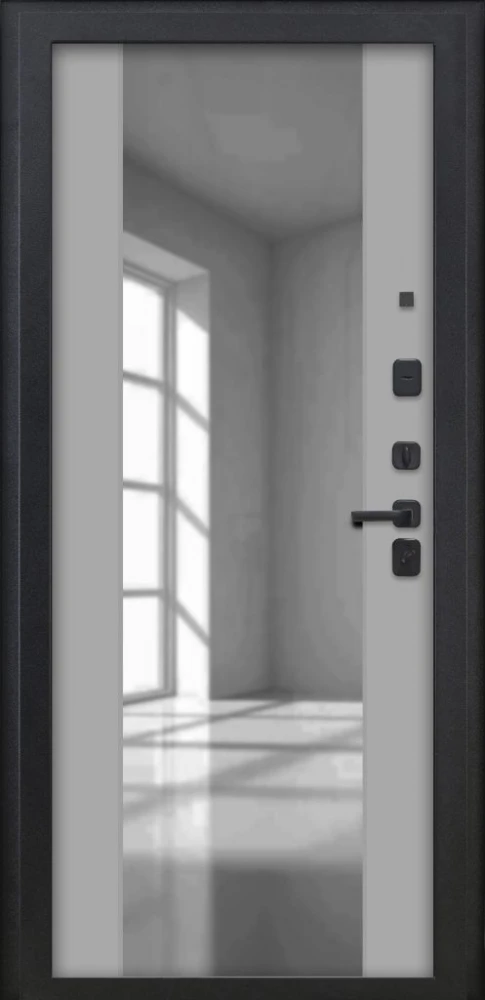 Входная дверь ДвериПРО Л-3б ФЛЗ-1 Шарли светлый DPRO228255 внутренняя сторона